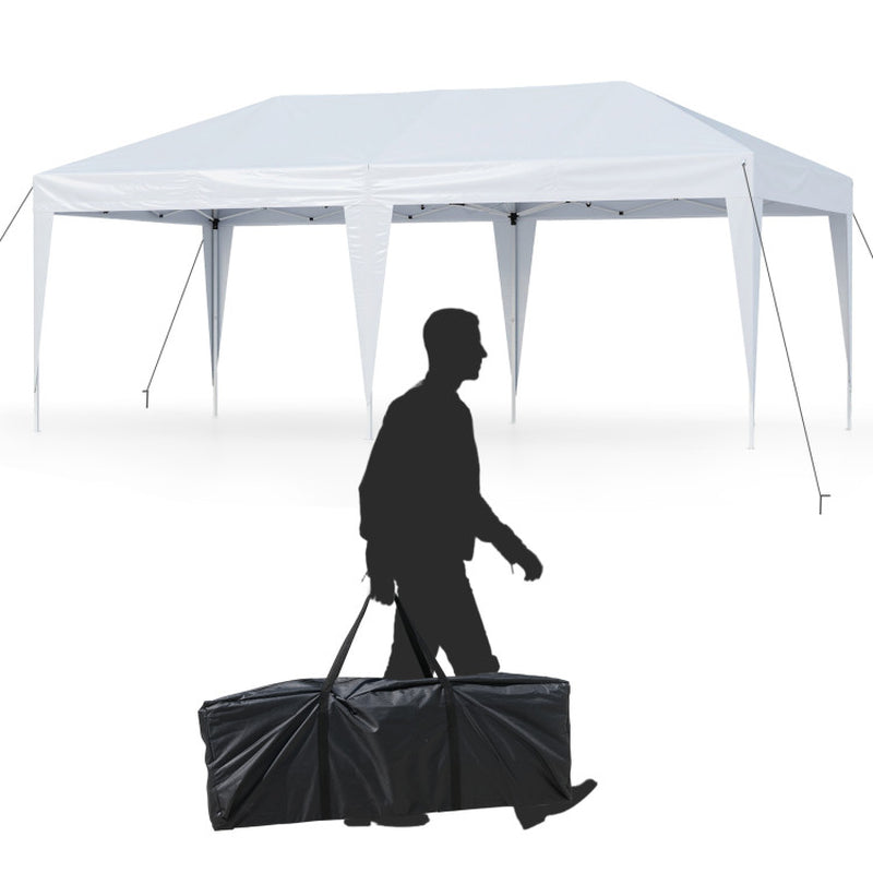10 X 20 FT Pop up Canopy Tent with Carry Bag for Party BBQ