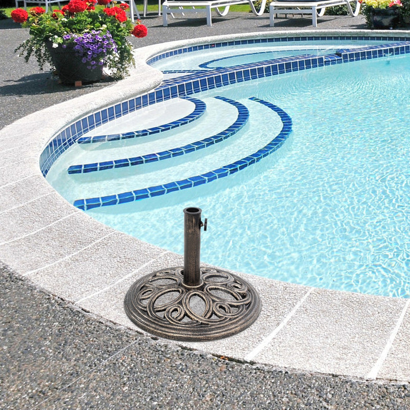 22 Inch Heavy Duty round Umbrella Base Stand