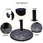 22 Inch Heavy Duty round Umbrella Base Stand