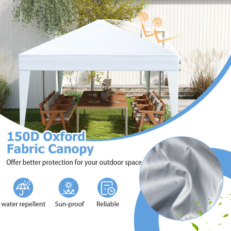 10 X 20 FT Pop up Canopy Tent with Carry Bag for Party BBQ