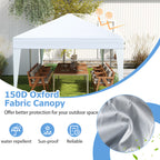 10 X 20 FT Pop up Canopy Tent with Carry Bag for Party BBQ