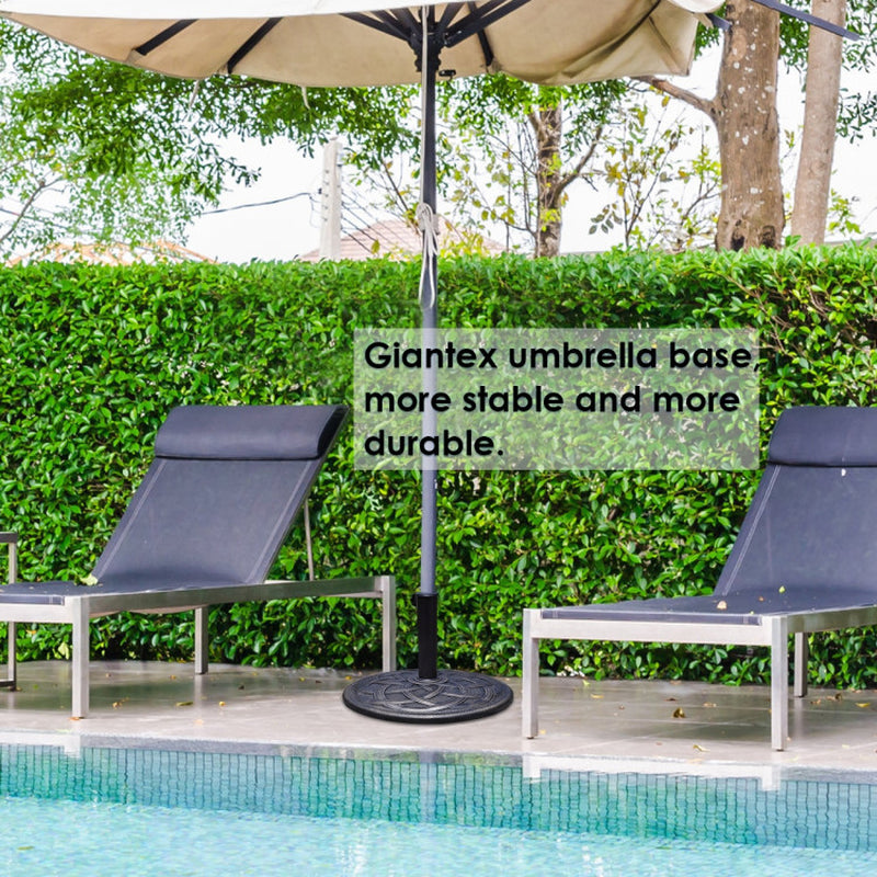 22 Inch Heavy Duty round Umbrella Base Stand