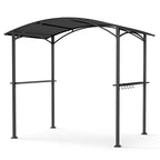 8 X 5 X 7 FT Grill Gazebo Outdoor BBQ Canopy with Metal Frame