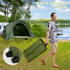 2-Person Outdoor Camping Tent with External Cover