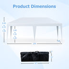 10 X 20 FT Pop up Canopy Tent with Carry Bag for Party BBQ